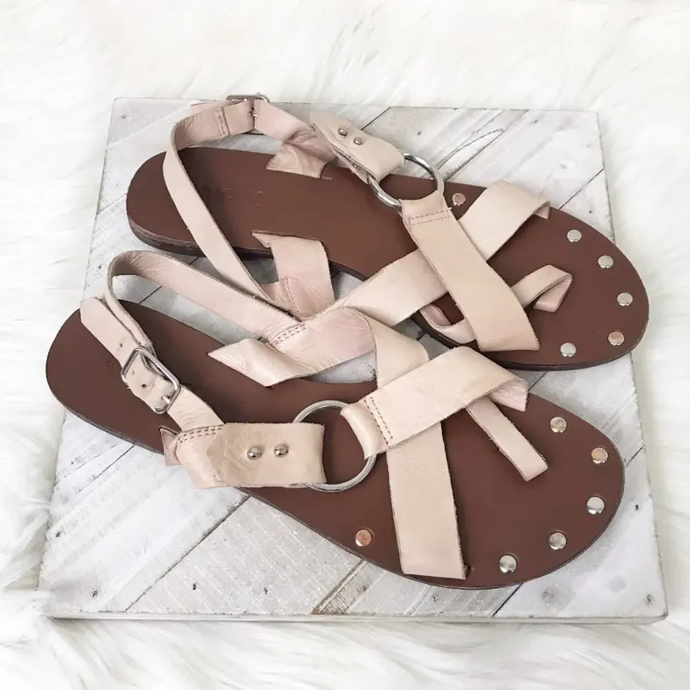 Inuovo Casual Criss Cross European Sandals Size 38